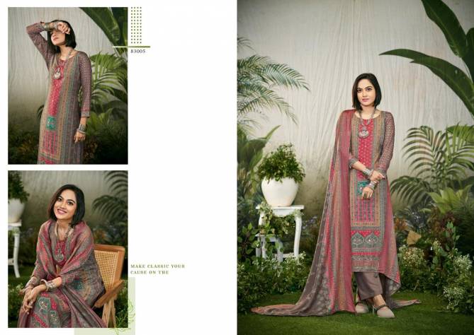 Jhalak By Nishant Printed Winter Wear Pashmina Dress Material Wholesale Online